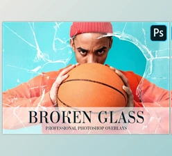 Download Broken Glass Overlays Photoshop CreativeMarket-4935123 (PNG)