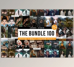 Download THE BUNDLE 100 – Lightroom Presets CreativeMarket-6133635 (DNG, Irtemplate, XMP)