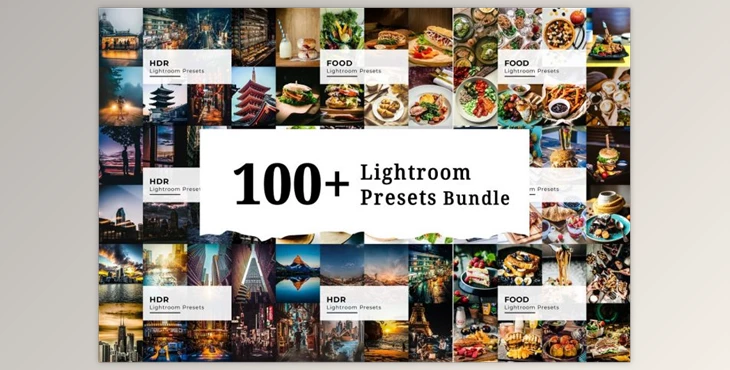 Download 100+ Lightroom Presets Bundle CreativeMarket-6222707 (XMP)