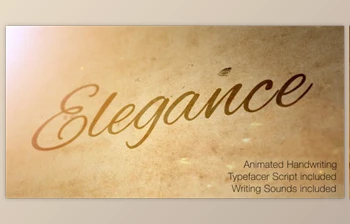Download Elegance - <span class='badge badge-warning'>Animated</span> Handwriting Typeface (<span class='badge badge-warning'>Videohive</span> 6903346) - AE <span class='badge badge-warning'>Project</span>