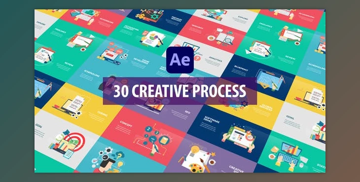 Download Creative Process Animation - After Effects (Videohive 32948207) - AE Project