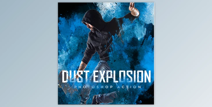 Download Dust Explosion Photoshop Action By iHemalaya