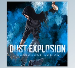 Download Dust Explosion Photoshop Action By iHemalaya