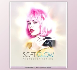 Download Soft Glow – Photoshop Action By dgas99