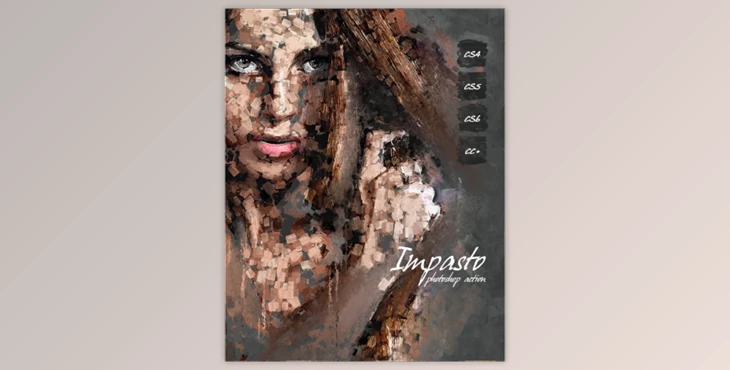 Download Impasto Photoshop Action By 315700