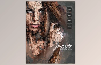 Download Impasto <span class='badge badge-warning'>Photoshop</span> Action By 315700