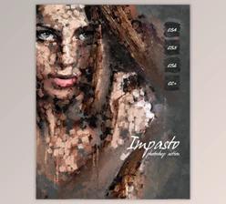 Download Impasto Photoshop Action By 315700