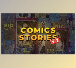 Download Comics Instagram Stories v.2 - MOGRT (Videohive 32893805)