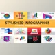 Download Stylish 3D Infographics (Videohive 24239322) - AE Project