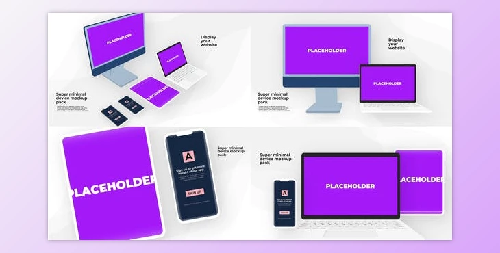Download Device Mockup Pack (Videohive 32969414) - AE Project