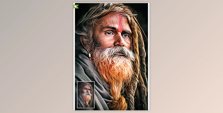Download Premium Oil Painting Action By U_Design
