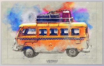 Download Watercolor Sketch Photoshop Action By IndWorks (ABR, <span class='badge badge-warning'>PAT</span>, ATN)