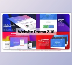 Download Colorful Website Promotion Z18 (Videohive 32965873) - AE Project