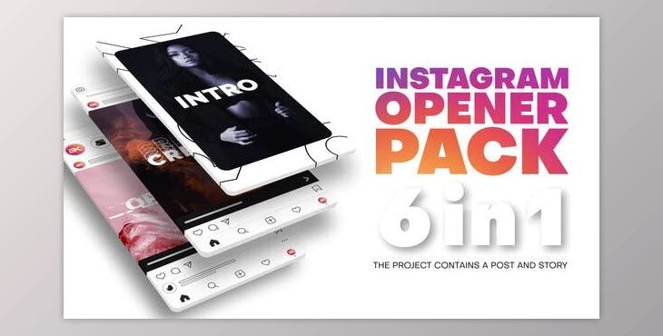 Download Instagram Opener Pack (Videohive 31849446) - AE Project