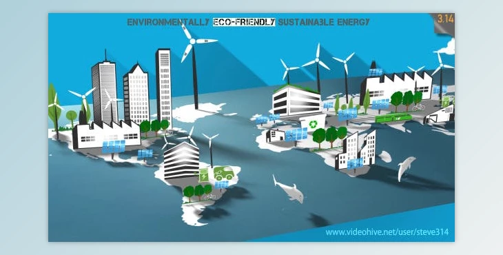 Download Environmentally Eco-friendly & Sustainable Energy (Videohive 8785082) - AE Project