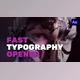 Download Fast Typography Opener (Videohive 32311358) - AE Project