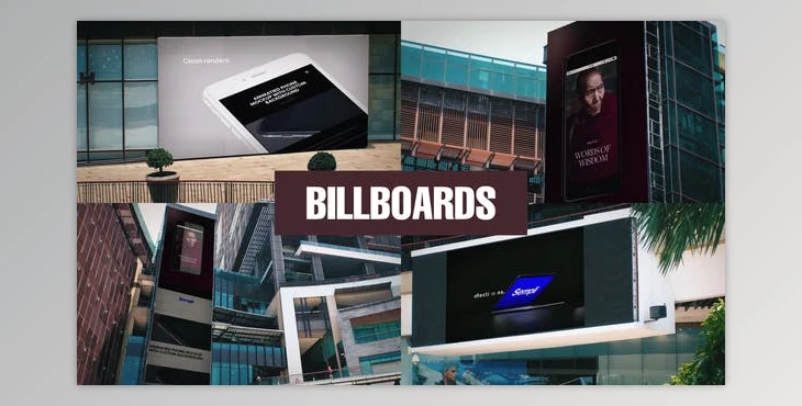 Download Billboards (Videohive 23617313) - AE Project