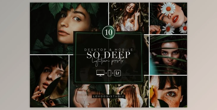 Download SO DEEP – Lightroom Presets By Lovoos Studio (Mob, Desk)