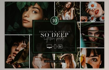 Download SO DEEP – Lightroom Presets By Lovoos <span class='badge badge-warning'>Studio</span> (Mob, Desk)