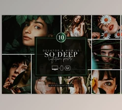 Download SO DEEP – Lightroom Presets By Lovoos Studio (Mob, Desk)