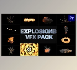 Download VFX Explosions Pack - Premiere Pro MOGRT (Videohive 32901722)
