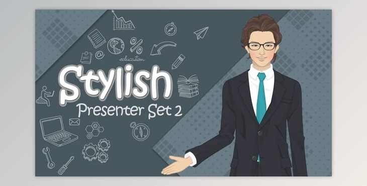Download Stylish Presenter Set 2 (Videohive 33011646) - AE Project