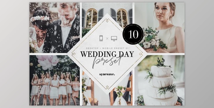 Download Wedding Day Lightroom Presets Bundle CreativeMarket 5251273