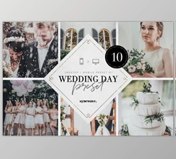 Download Wedding Day Lightroom Presets Bundle CreativeMarket 5251273