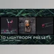Download 10 Dark tones presets for Lightroom By Elijah