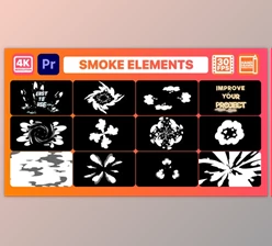 Download Smoke Elements And Titles - Premiere Pro MOGRT (Videohive 33018104) - PR Project