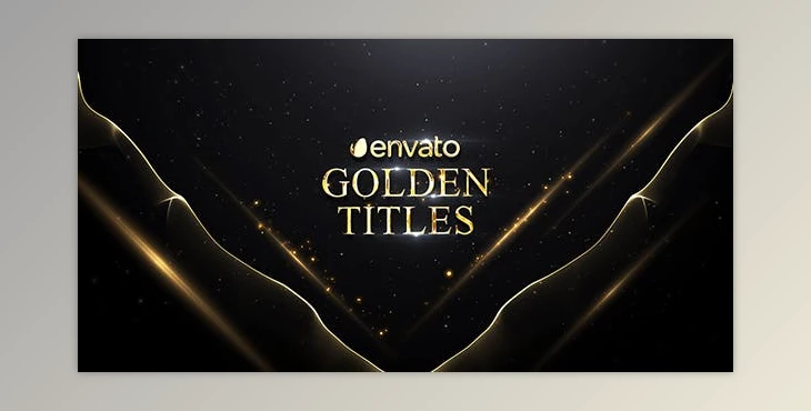 Download Golden Titles (Videohive 19633584) - AE Project
