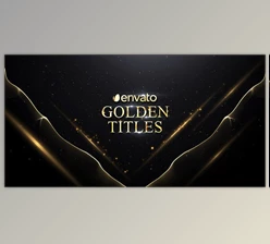 Download Golden Titles (Videohive 19633584) - AE Project