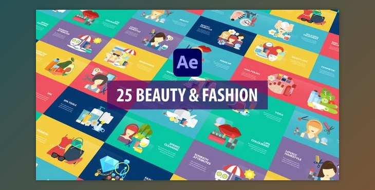 Download Beauty and Fashion Animation - After Effects (Videohive 33040739) - AE Project