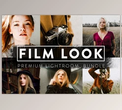Download 60 FILM LOOK BUNDLE Lightroom Preset By CCPreset CreativeMarket 5928792