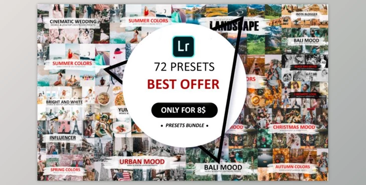 Download 72 Preset Pack For Lightroom By GeorgeKhelashvili
