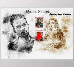 Download Quick Sketch Photoshop Action By Studio Retouch