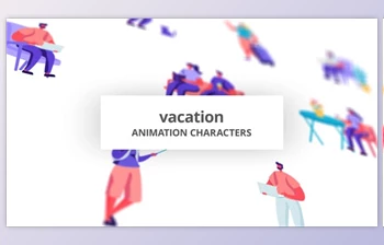 Download Vacation - <span class='badge badge-warning'>Character</span> Set (Videohive 32842691) - AE Project