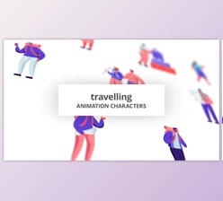Download Travelling - Character Set (Videohive 32842674) - AE Project