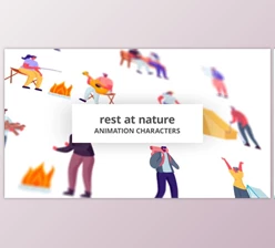Download Rest at Nature - Character Set (Videohive 32842665) - AE Project