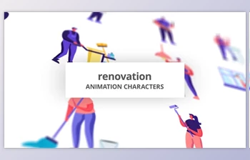 Download Renovation - <span class='badge badge-warning'>Character</span> Set (Videohive 32842659) - AE Project