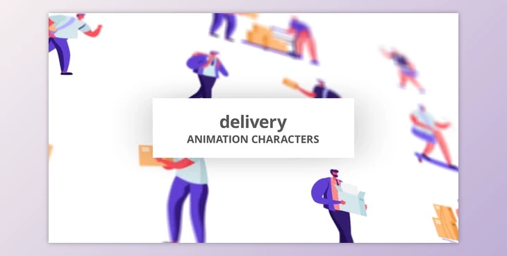 Download Delivery - Character Set (Videohive 32842637) - AE Project