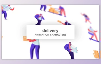 Download Delivery - <span class='badge badge-warning'>Character</span> Set (Videohive 32842637) - AE Project