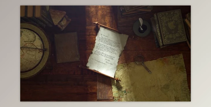 Download Scroll Parchment Intro (Videohive 33070591) - AE Project