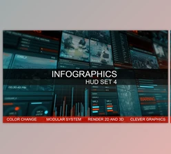 Download Infographics HUD smart graphics (Videohive 22651875) - AE Project