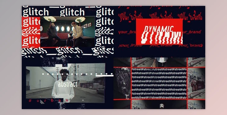 Download Glitch Urban Opener (Videohive 25568577) - AE Project