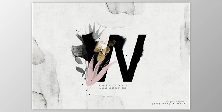 Download Wabi-Sabi – Jungle Abstractions By OpiaDesigns (PNG, JPG, PSD)