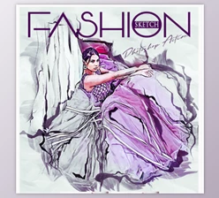 Download Fashion Sketch Photoshop Action By GorynArt
