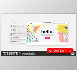 Download Website Presentation (Videohive 22818524) - AE Project