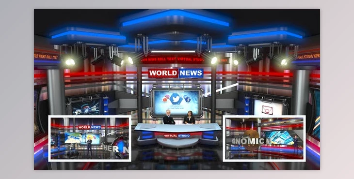 Download Virtual studio 2 (Videohive 31644382) - AE Project