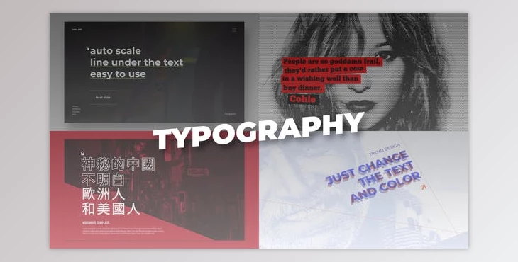Download Typography (Videohive 22375307) - AE Project